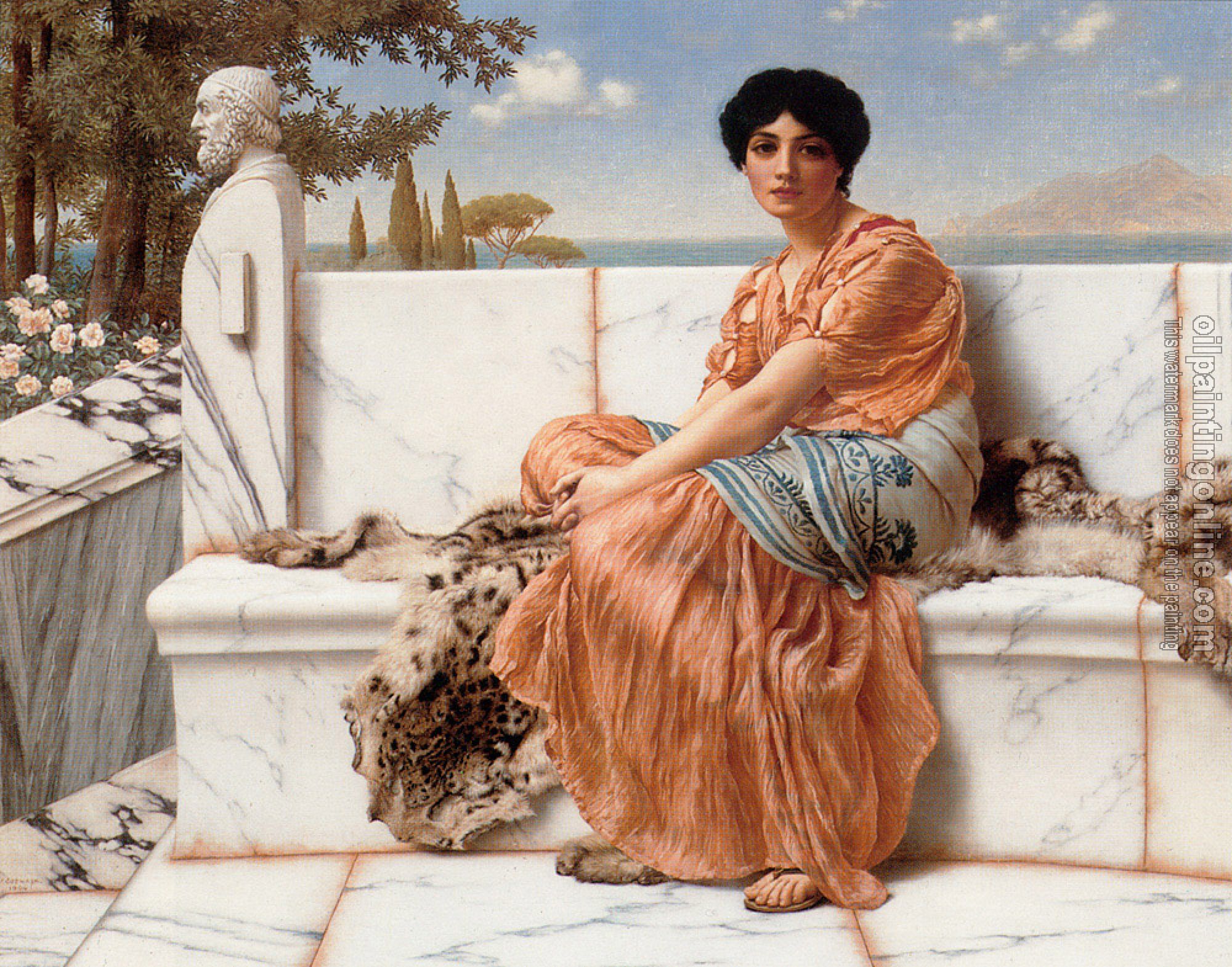 Godward, John William - In the Days of Sappho